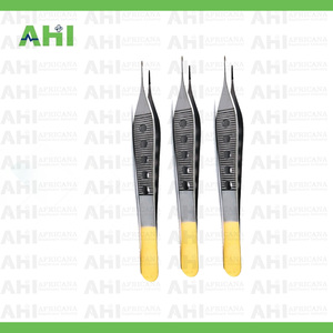 คีมจับเนื้อเยื่อ Adson คุณภาพสูง ผลิตจากสแตนเลสสตีล TC 1x2 ฟัน คีมผ่าตัด รุ่นใหม่ ขายดี สำหรับมืออาชีพ - Product Image 4