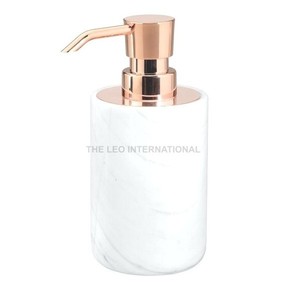 Eye Catching Design Handmade Liquid Soap Storage <b>Bottle</b> Glossy <b>Pump</b> Metal <b>Dispenser</b> With Enamel Color - Product Image 4