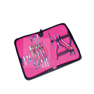 2025 Premium Hair Extension Tool Kit – Professional Beading & Removal <b>Pliers</b> <b>Set</b> with Luxury Case Luxury Pro Hair Extension - Product Image 5