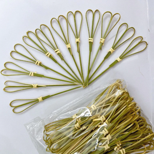 Brochetas de Bambú Premium Anudadas a Mano en Vietnam, Palillos para Cócteles para Restaurantes, Hoteles, Bares, Aperitivos y Presentación de Alimentos - Product Image 4