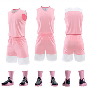 Uniforme de Baloncesto sin Mangas para Hombre, al por Mayor, 100% Poliéster, Suave al Tacto, Ligero, Transpirable, Ecológico y de Secado Rápido - Product Image 3