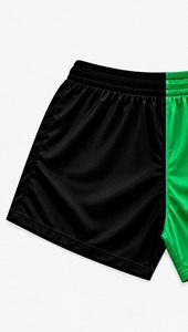 Shorts de plage décontractés pour hommes, 100% polyester, tissu en toile, fermeture à cordon, anti-UV, respirant, écologique, séchage rapide - Product Image 5