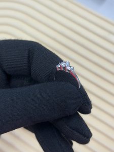 Anillo de Diamantes de 1 Quilate, Corte Brillante Redondo, Cultivado en Laboratorio, Certificado por IGI, Oro Blanco de 14K, Color F, Claridad VS1, Anillo de Compromiso para Mujer, Joyería Fina - Product Image 6