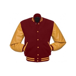 ผู้ผลิตเสื้อแจ็คเก็ตเบสบอลแบบมีโลโก้ตามสั่ง เสื้อแจ็คเก็ต Letterman Varsity แบบกำหนดเอง เสื้อแจ็คเก็ตเบสบอลแบบกำหนดเอง เสื้อแจ็คเก็ต Letterman แบบกำหนดเอง - Product Image 3