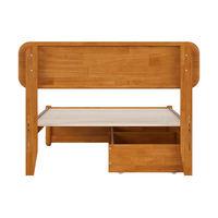 Großhandel Furaka Modernes Massivholz-Softbett mit Schublade und Stauraum, Anpassbare Größe Einzelbett für Schlafzimmer und Motel