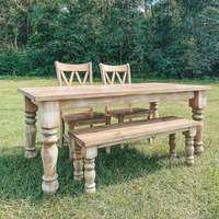 Pieds de meubles en bois massif sur mesure, robustes et réglables en hauteur, pour tables et chaises d'hôpital, d'atelier, de salle à manger extérieure, de chambre et de salon