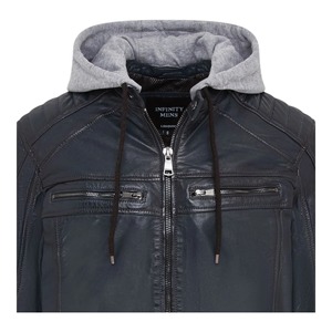 Veste de motard en cuir véritable de haute qualité pour homme, manteau décontracté de style motard, service d'échantillonnage disponible, directement de l'usine - Product Image 4