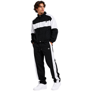 Waterproof Custom Stand Collar Nylon <b>jacket</b> for <b>men</b> Color Block Outdoor Workout Activewear Athletic Running Joggers Wholesale - Product Image 4