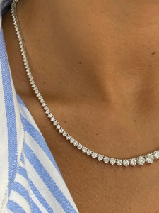 Collier en moissanite taille poire étincelante pour femme, bijoux fins, alternative au diamant - Product Image 3