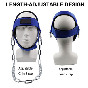 Gym Head <b>Harness</b> Men Women Neck Trainer Posture Correction Strength Workout Resistance OEM Supplier - Product Image 4