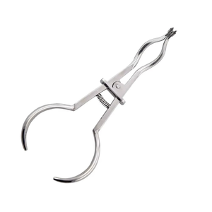 Pinzas de Aislamiento de Goma Dental de Primera Calidad, de Acero Inoxidable, Reutilizables y Autoclavables, para Colocación de Goma Dental - Product Image 5