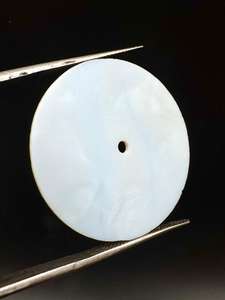 Esfera de Reloj de Cuarzo de Ágata Natural de 31.50mm, Piedra Preciosa Suelta para Esfera de Reloj - Product Image 3