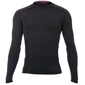 High Quality Custom Wholesale Sublimation <b>Men</b> <b>Compression</b> <b>Shirt</b> Rash Guard - Product Image 5