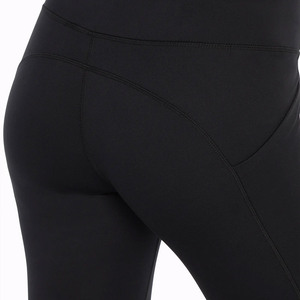 2026 High Waisted Ankle-Length Leggings Solid <b>Black</b> Seamless Stretchy Breathable Sporty Yoga <b>Pants</b> for <b>Women</b> - Product Image 5