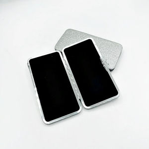 Pince à épiler pour extensions de cils volume, à pointe en fibre, en acier inoxydable et plastique, emballage en boîte à 90 degrés, marque privée - Product Image 6