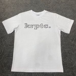 Camiseta Personalizada para Hombre, Cuello Redondo, Manga Corta, Tejida, 100% Algodón, Impresión de Serigrafía, Logotipo Personalizado, Promocional - Product Image 1