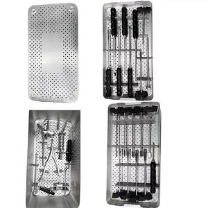 Instrumental Quirúrgico para Cirugía de Columna Vertebral Mínimamente Invasiva, Sistema de Tornillos Pediculares Ortopédicos PLIF TLIF, Herramientas Quirúrgicas de Acero Inoxidable Dentavex - Product Image 1