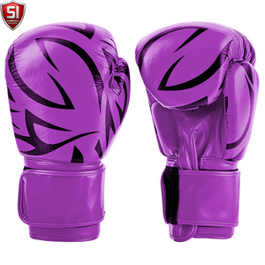 Gants de boxe en cuir SUMROOS SI multicolores avec sangle de poignet réglable, durables, protecteurs et confortables pour l'entraînement - Product Image 5