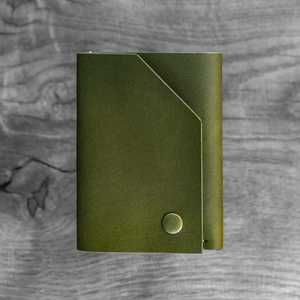 Custom Genuine Leather Card Holder Portable <b>RFID</b> Blocking Credit Card Pocket Case Luxury Business <b>Wallet</b> LCH-0224 - Product Image 1