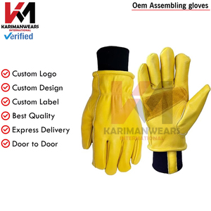 Working Gloves Heavy Duty Industrial Safety Gloves Cut Resistant Anti <b>Slip</b> Grip for Construction Labor OEM Bulk - Product Image 6