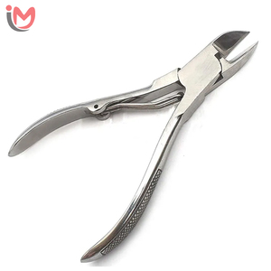 Meilleures pinces à cuticules et coupe-ongles en acier inoxydable de haute qualité à long manche pour manucure et pédicure, vente en gros OEM - Product Image 3