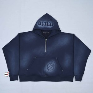 Sweat-shirts unisexes personnalisés de haute qualité, 100% polyester polaire, fermeture éclair, respirants, service OEM - Product Image 5