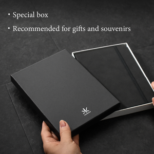 Agenda en PU à couverture rigide GRAVINO A5 B6, coffret cadeau, note de présentation - Product Image 2