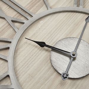 23.6 \ "orologio da parete in legno elegante decorazione per la casa con orologio elegante - Product Image 3
