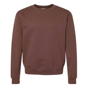 Sweat-shirt et sweat à capuche pour homme en tricot uni d'hiver avec tissu respirant et impression de logo personnalisé sur le devant - Product Image 2