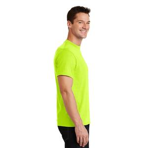 T-shirt unisexe en coton à col rond, personnalisable avec logo, style streetwear, doux, respirant, écologique, 240g, décontracté, idéal pour l'impression et la personnalisation de marque - Product Image 3