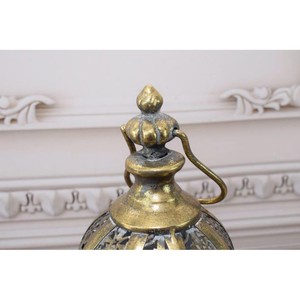 Highest Demand <b>Brass</b> Cylindrical <b>Lantern</b> with Glass Panels for Home Decoration Durable Finish - Product Image 3