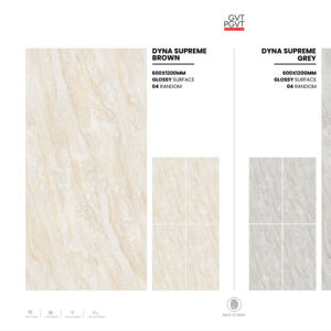 Azulejos de porcelana de alta gama 60X120CM 600X1200MM 24X48 Acabado brillante Formato grande Superficie premium para diseño de interiores - Product Image 1