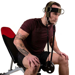 Harnais de musculation en néoprène antidérapant, respirant, écologique, avec sangles réglables et fermeture auto-agrippante pour les entraînements en salle de sport - Product Image 4