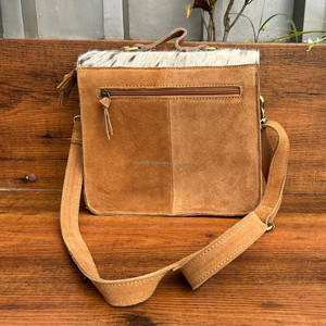 Meilleure vente créateur de mode peau de vache gravure Laser daim cuir femmes sac à bandoulière haute qualité à la mode dames sacs à main 2024 - Product Image 5