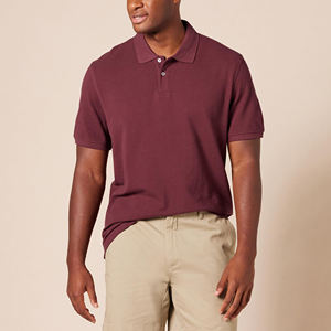 Camisas Polo Clásicas de Algodón Suave y Cómodo para Hombre, de Color Sólido, Manga Corta, Transpirables, Informales, Esenciales para el Verano - Product Image 6