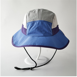 Sombrero de algodón premium para hombre, impermeable, de ala ancha, protección solar, para playa, surf, navegación, senderismo - Product Image 6