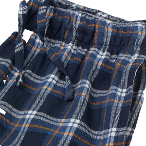 Men's Yarn Dyed <b>Plaid</b> <b>Trousers</b> Casual Elastic Waist Woven Pants - Product Image 6