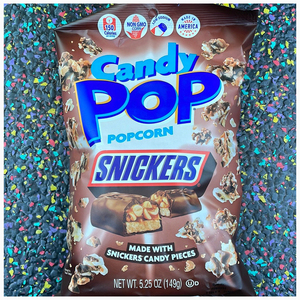 Snack Pop presenta el palomitas de maíz Candy Pop con cacahuetes y M&M's. - Product Image 4