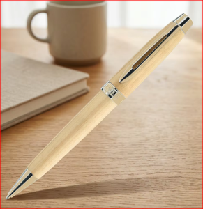 Simple Wooden Ballpoint Pen Durable Promotional <b>Office</b> Product Corporate <b>Gift</b> Premium Writing Instrument - Product Image 6
