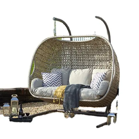 Wicker Furniture Egg Shape Swing Chair/ Garden Hanging Chairs