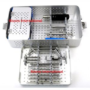 BISONS - Kit de Instrumentos Quirúrgicos Ortopédicos Manuales de Acero Inoxidable Profesional para Fragmentos Pequeños de 3.5/4.0 mm, Certificado CE - Product Image 1