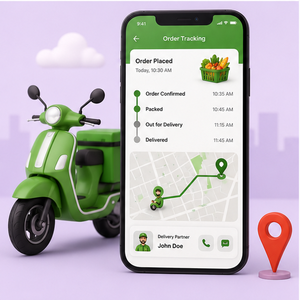 Plataforma de Entrega de Comestibles con IA, Pronóstico de Inventario, Optimización de Rutas, Conocimientos del Cliente, Android, iOS, Web - Product Image 3