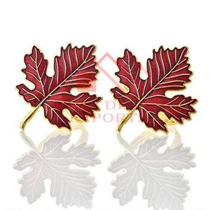 Rond de serviette de table décoratif en métal fait à la main pour les fêtes, meilleure vente en gros. - Product Image 5