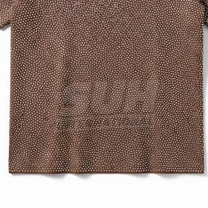 เสื้อยืดแฟชั่นผู้ชายประดับเพชร 100% ผ้าฝ้าย ทรงโอเวอร์ไซส์ คุณภาพสูง ระบายอากาศได้ดี สไตล์ใหม่ - Product Image 6