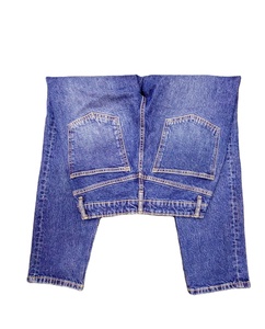 Jeans de Mezclilla para Hombre, Corte Clásico Recto, Estilo Vintage Lavado, Ajuste Delgado, Alta Elasticidad - Product Image 2