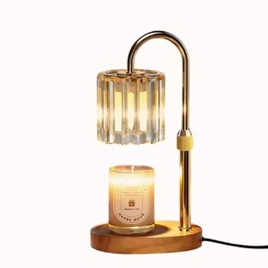 Lampe chauffe-bougie décorative pour la maison avec minuterie, variateur d'intensité et hauteur réglable – Cadeau idéal pour femmes et hommes - Product Image 1