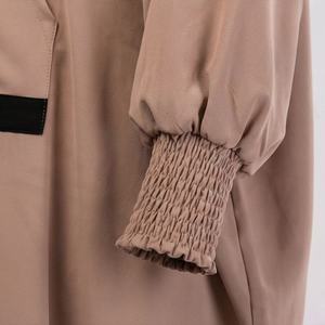 Jilbab long respirant de haute qualité, vêtement islamique modeste, robe hijab intégrale pour femmes musulmanes, vente en gros d'usine - Product Image 5