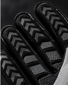 Guantes de Motociclismo de Invierno Grises y Negros, Unisex, con Pantalla Táctil, Dedos Completos, Impermeables, de Poliuretano, con Protección para los Nudillos - Product Image 2