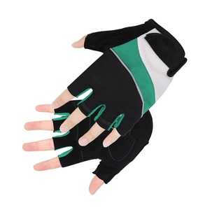 Custom Driven Cycling <b>Gloves</b> Full Finger Breathable <b>Touch</b> <b>Screen</b> Zipper Closure Polyurethane Coated Polyester/Cotton/Leather for - Product Image 1