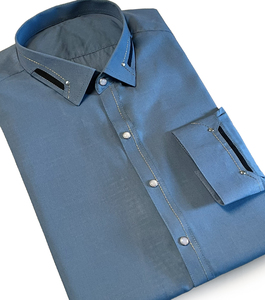 Shalwar Kameez Azul para Hombre, Algodón y Poliéster, Estilo Étnico, Ropa Formal para India y Pakistán - Product Image 6